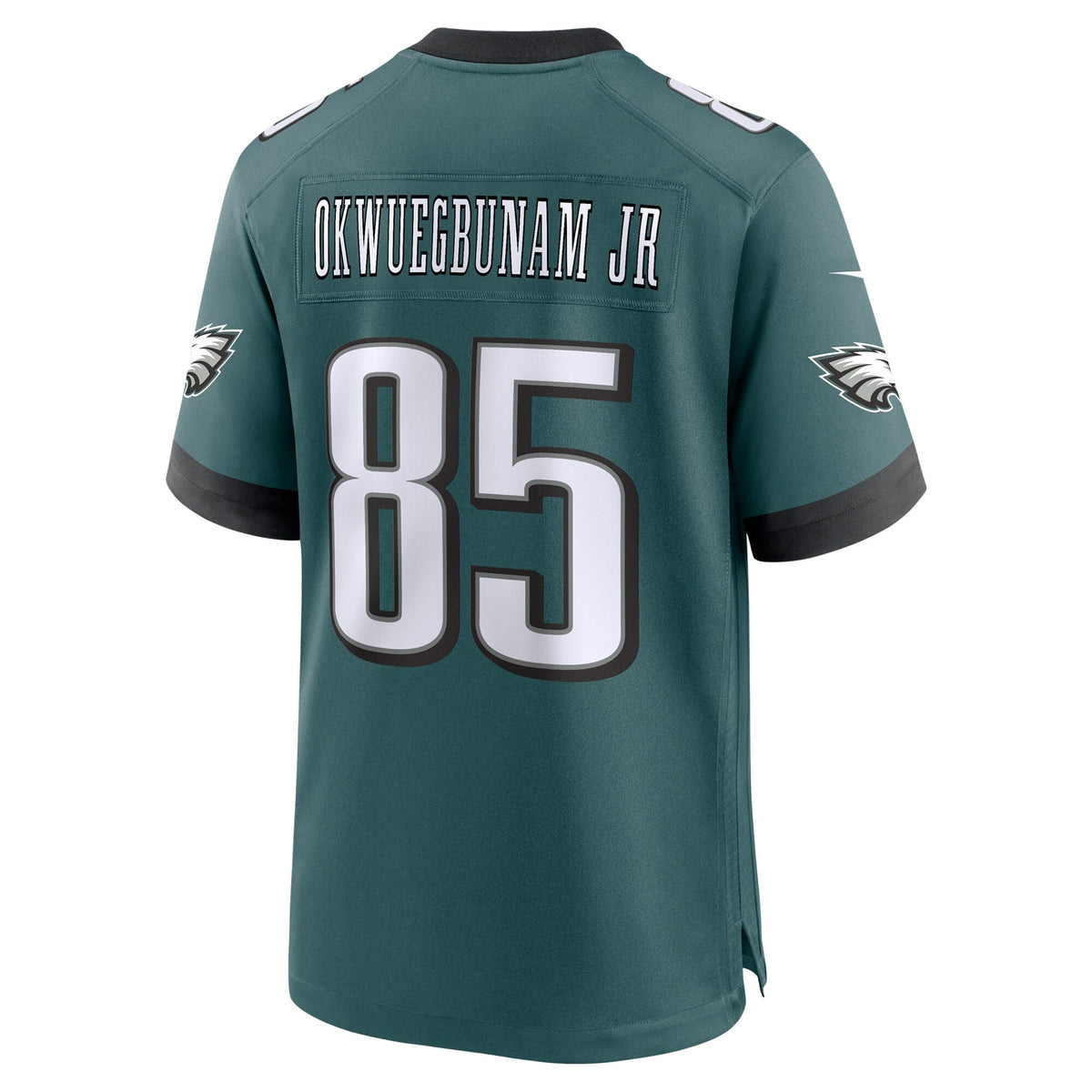 Albert Okwuegbunam Jr. Philadelphia Eagles Nike Team Game Jersey - Midnight Green