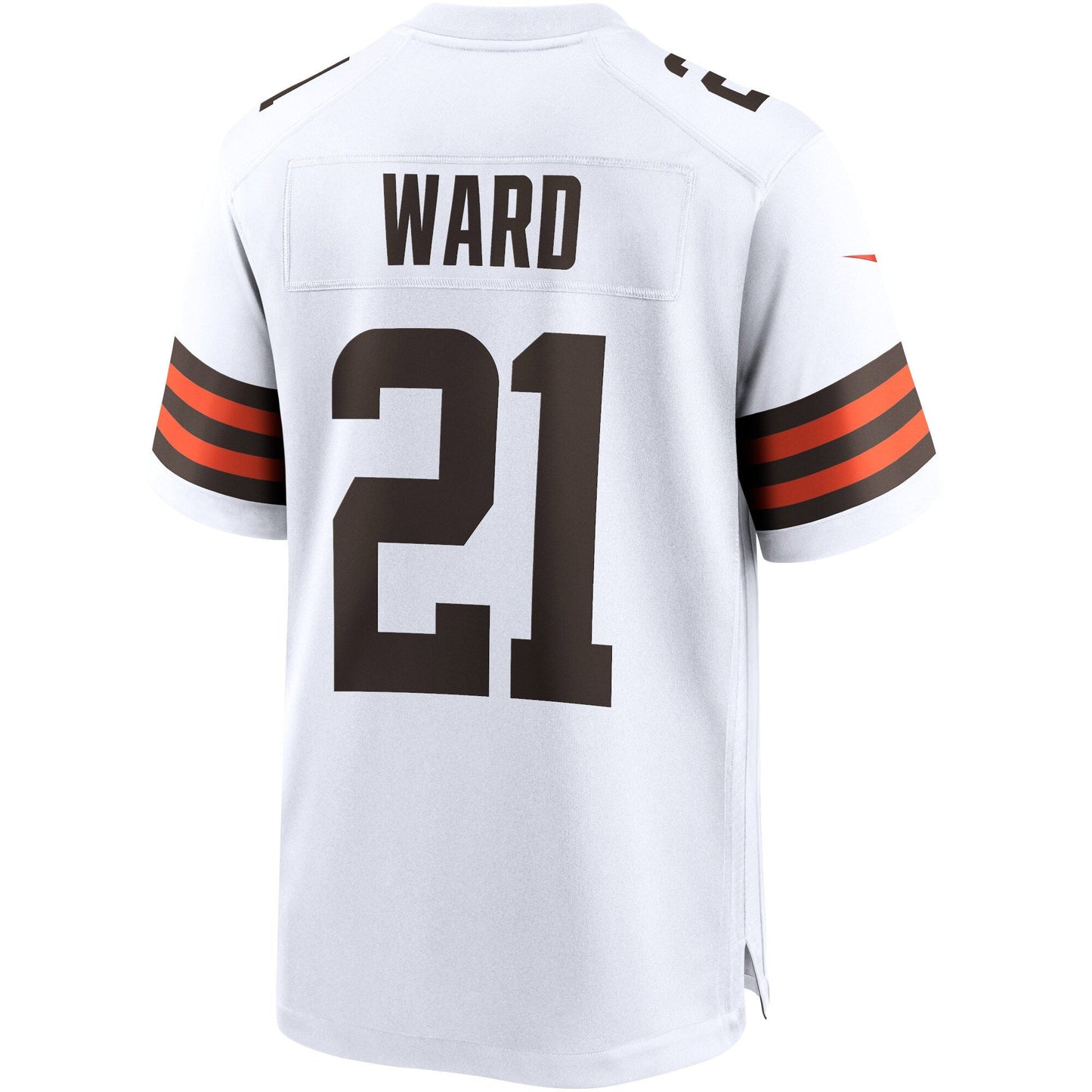 Denzel Ward Cleveland Browns Nike Game Jersey - White