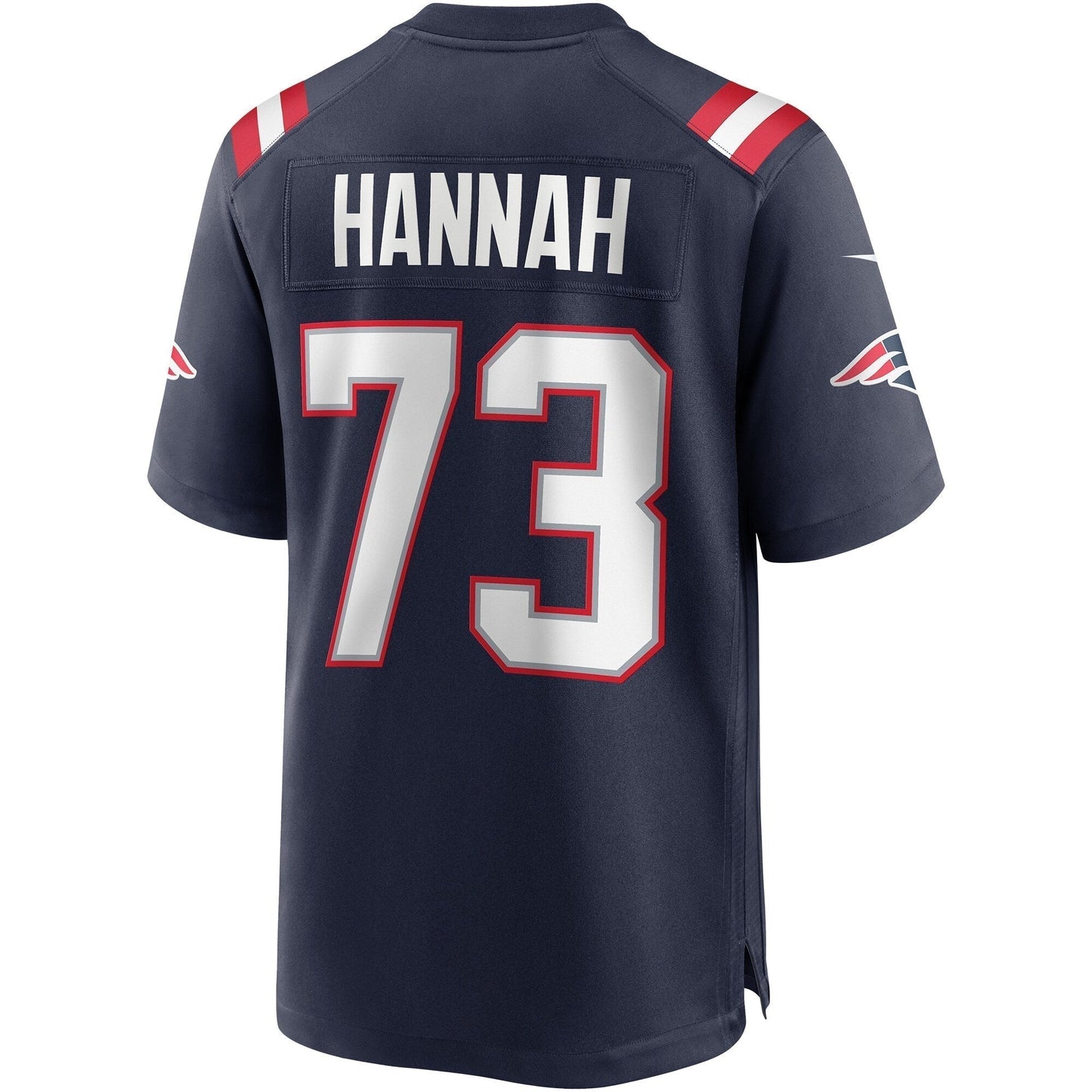 John Hannah New England Patriots Nike Game Retired Jersey - Navy