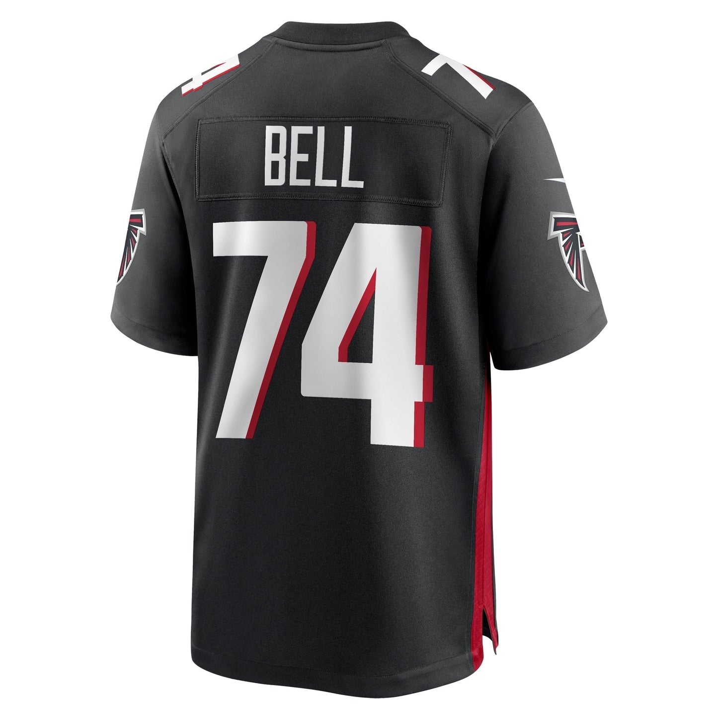 Travis Bell Atlanta Falcons Nike Team Game Jersey - Black