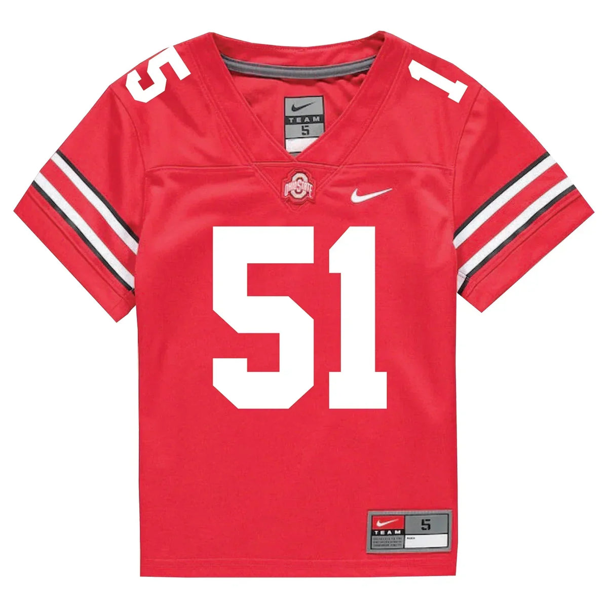 Luke Montgomery Ohio State Buckeyes Jersey – Red