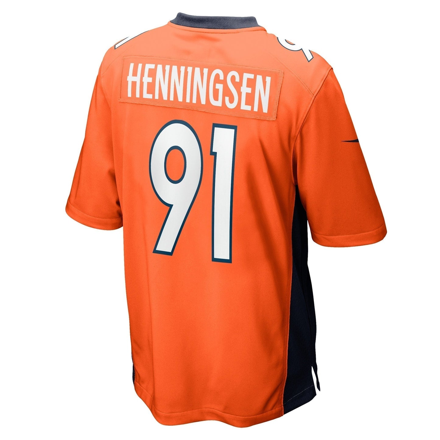 Matt Henningsen Denver Broncos Nike Game Jersey - Orange