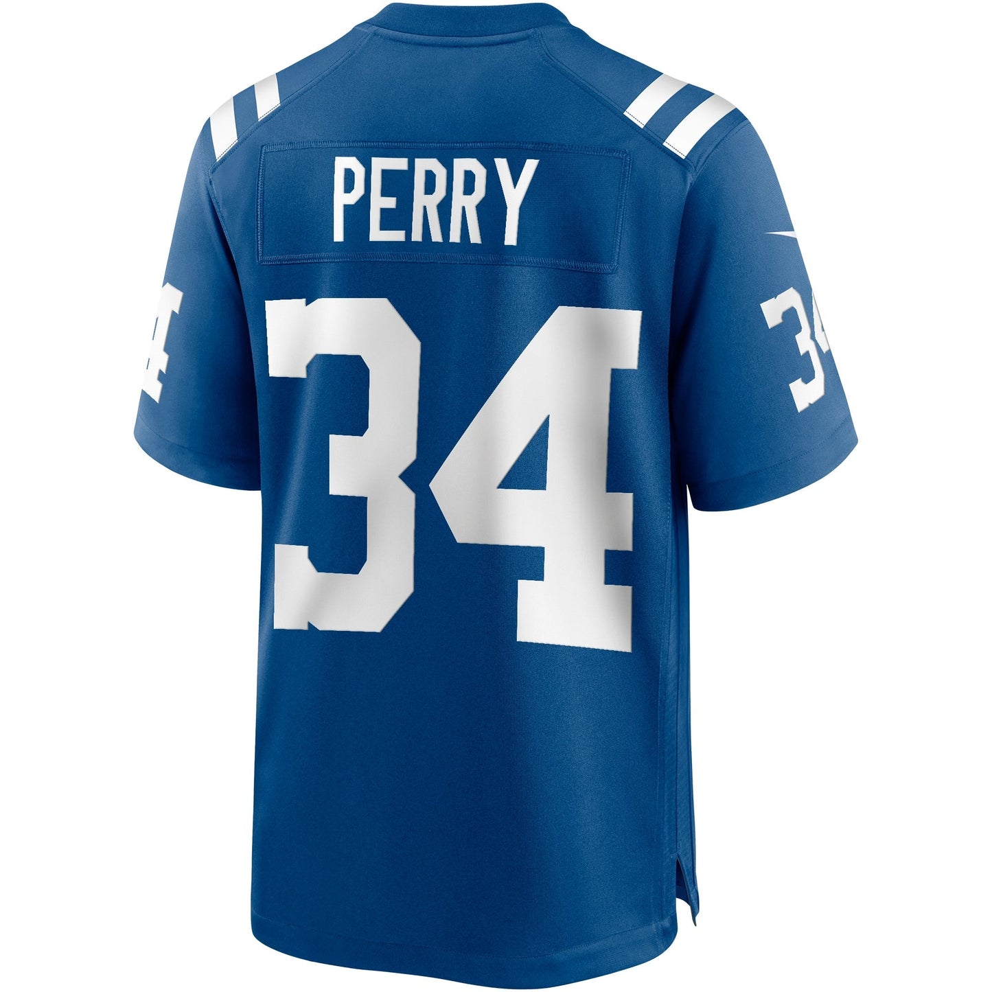 Joe Perry Indianapolis Colts Nike Game Retired Jersey - Royal