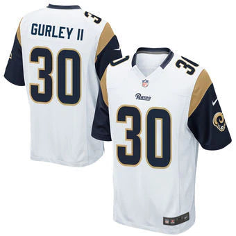 Todd Gurley white Elite Mens jersey