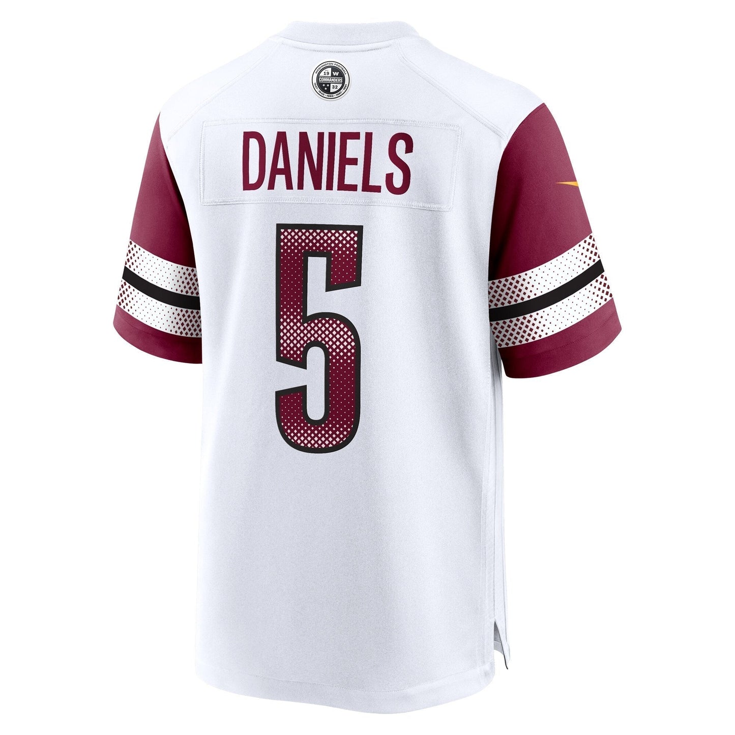 Jayden Daniels Washington Commanders Nike Game Jersey - White