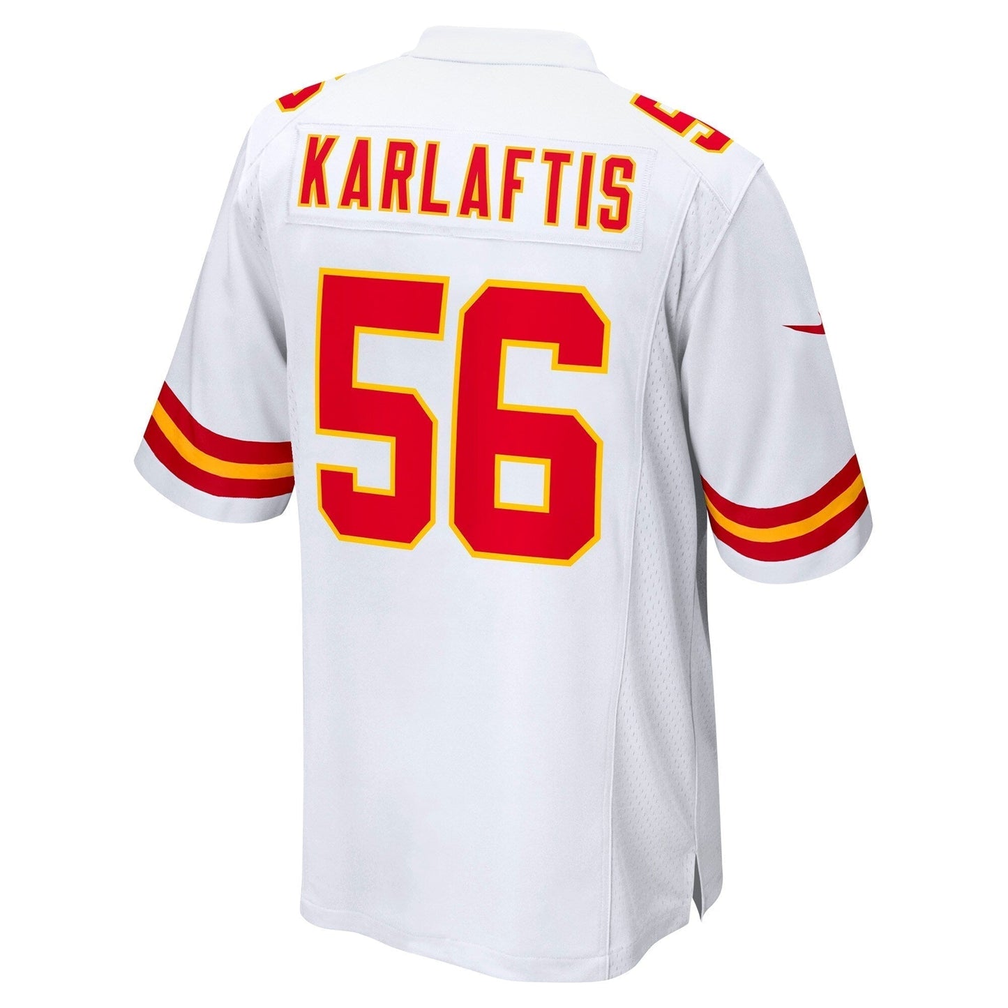 George Karlaftis Kansas City Chiefs Nike Away Game Jersey - White