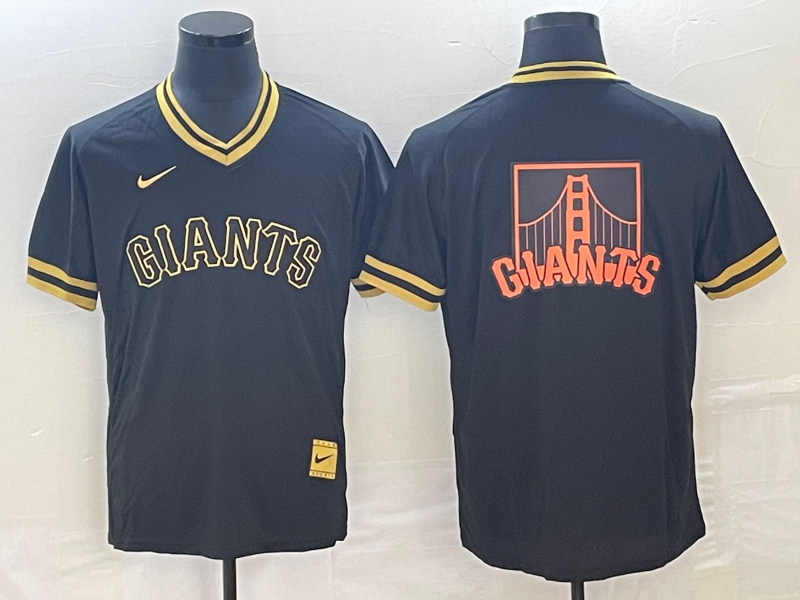 Men's San Francisco Giants Orange Authentic Replica Player Jersey1