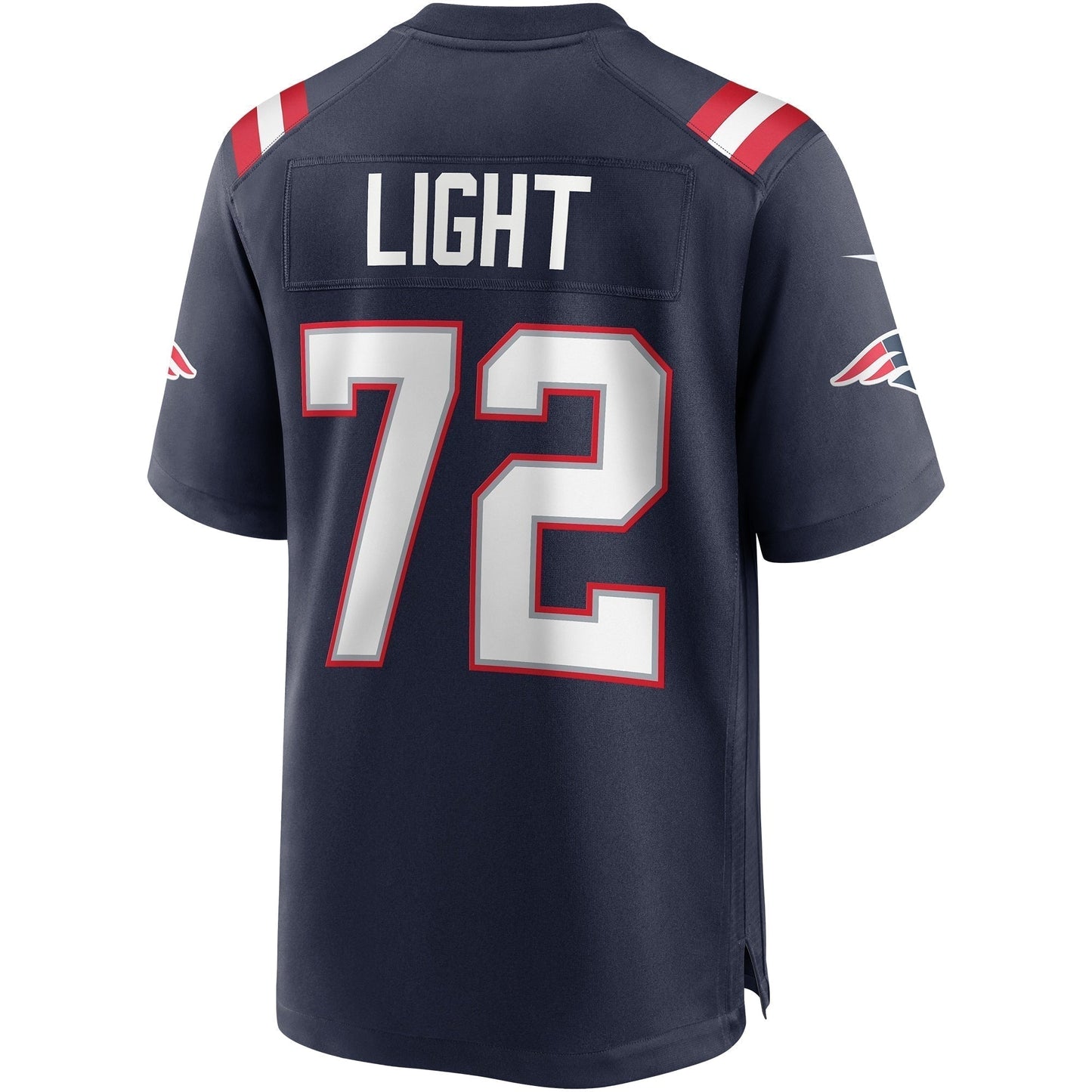 Matt Light New England Patriots Nike Game Retired Jersey - Navy