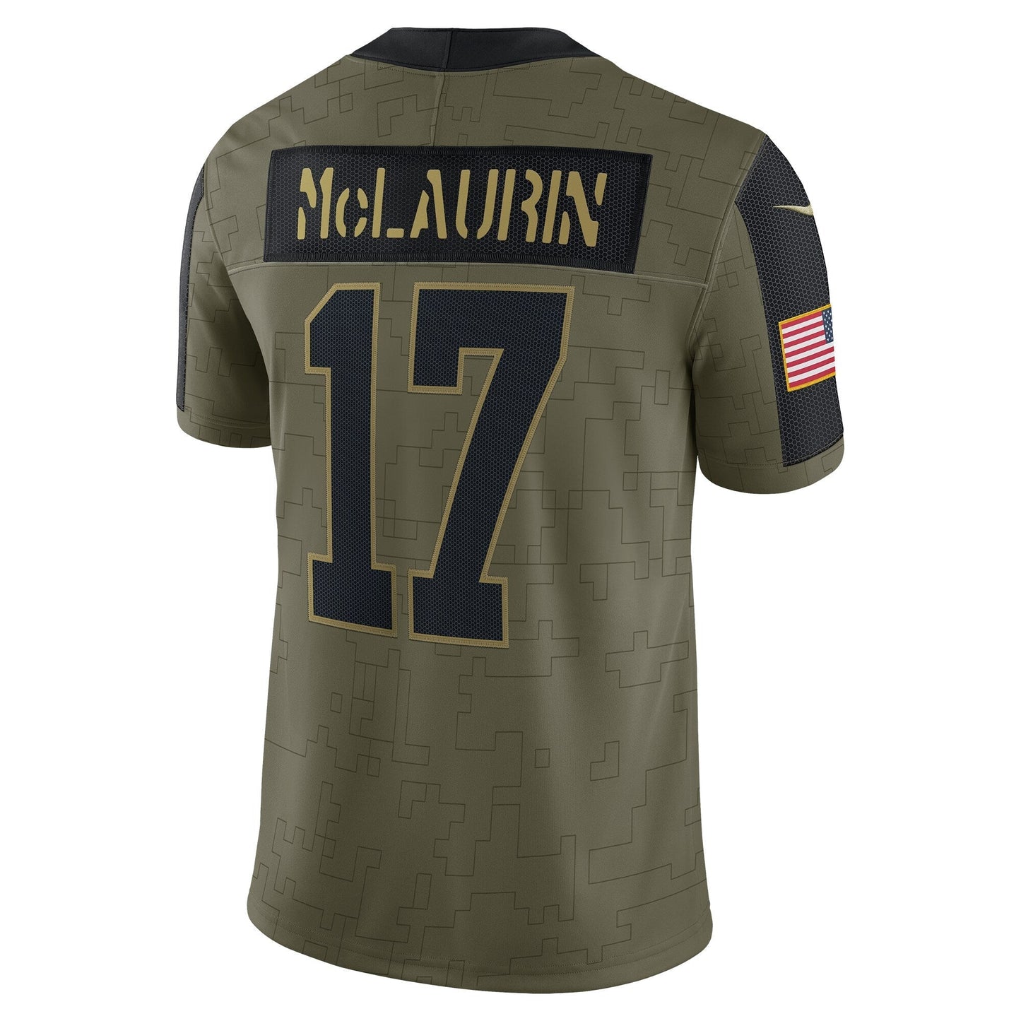 Terry McLaurin Washington Football Team Nike Salute To Service Limited Jersey - Olive