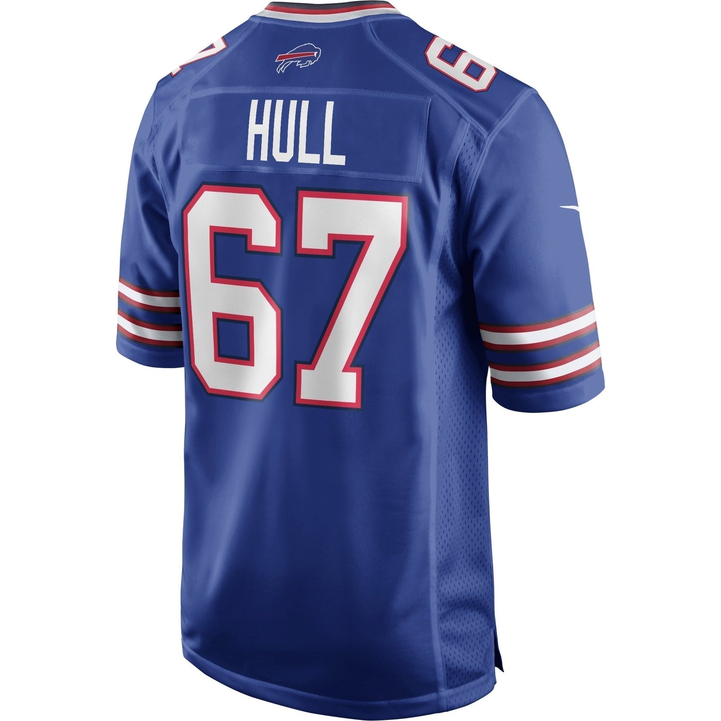 Kent Hull Buffalo Bills Nike Game Retired Jersey - Royal