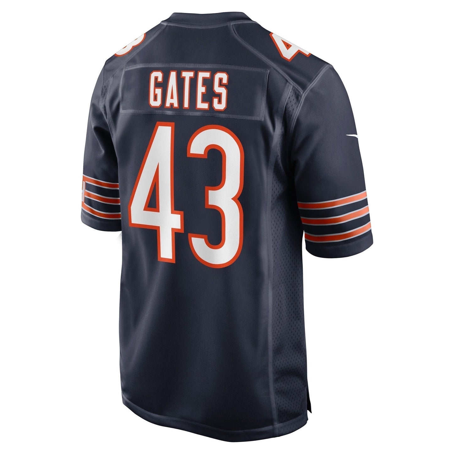 DeMarquis Gates Chicago Bears Nike Game Jersey - Navy