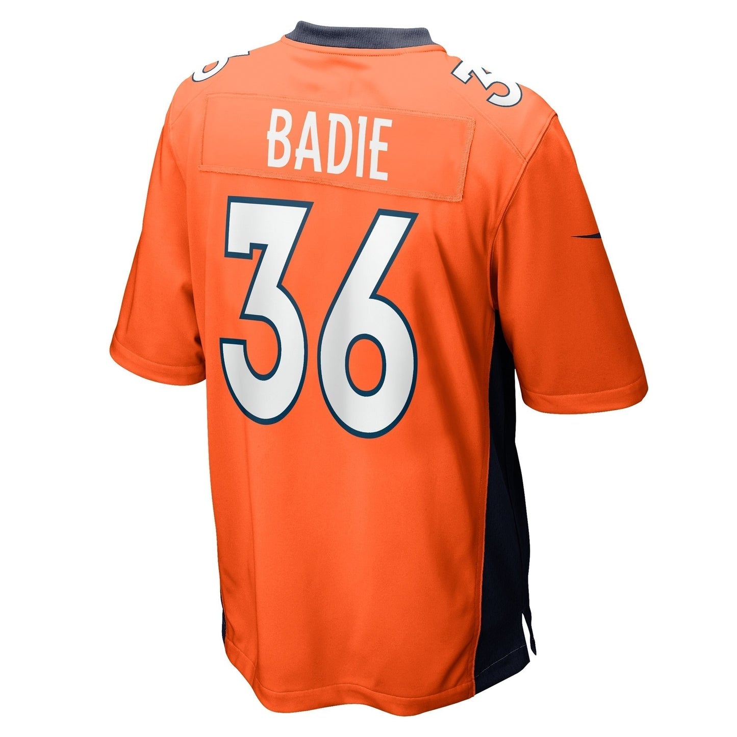 Tyler Badie Denver Broncos Nike Team Game Jersey - Orange
