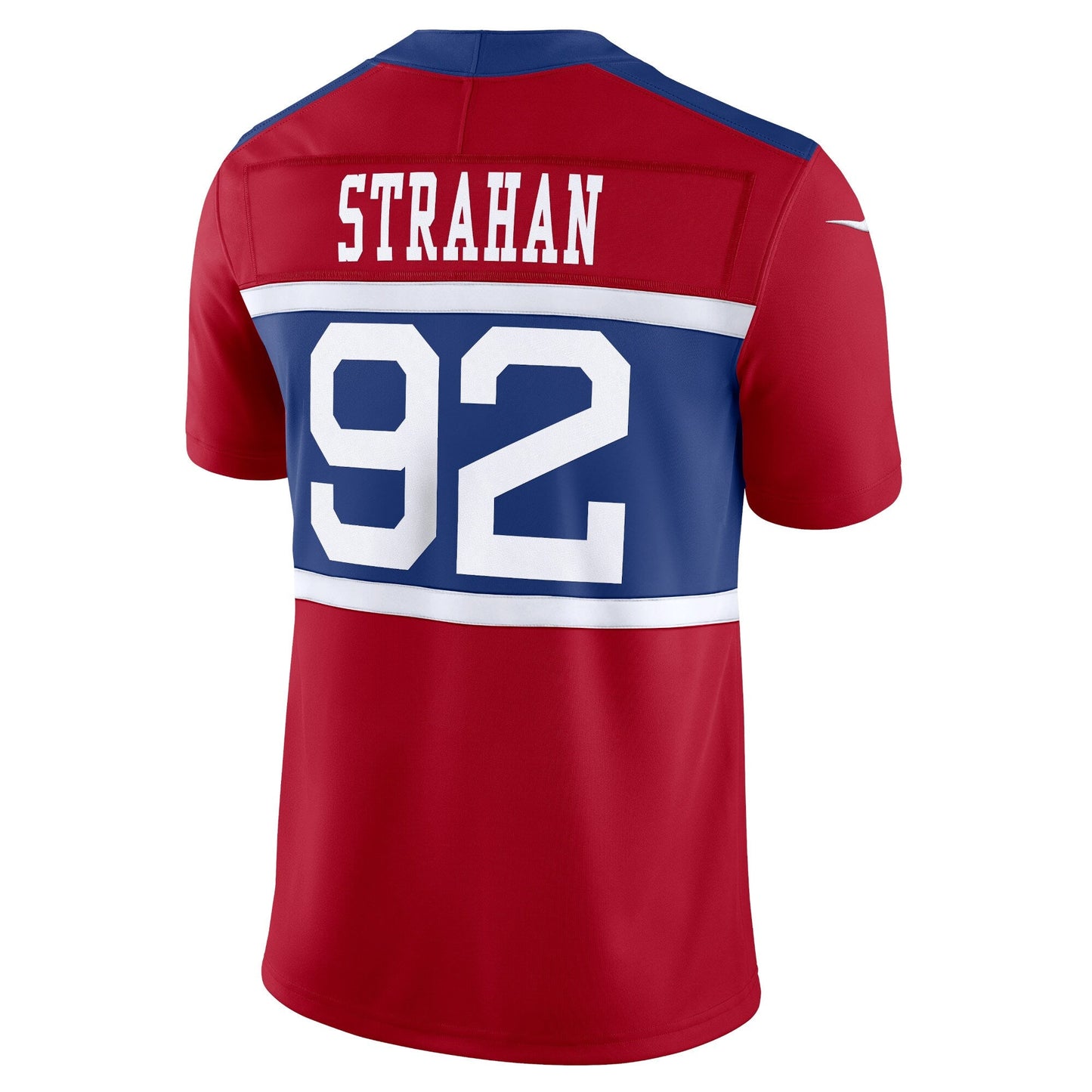 Michael Strahan New York Giants Nike Alternate Vapor F.U.S.E. Retired Limited Jersey - Century Red
