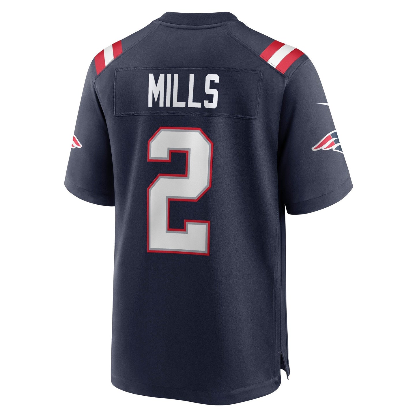 Jalen Mills New England Patriots Nike Game Jersey - Navy
