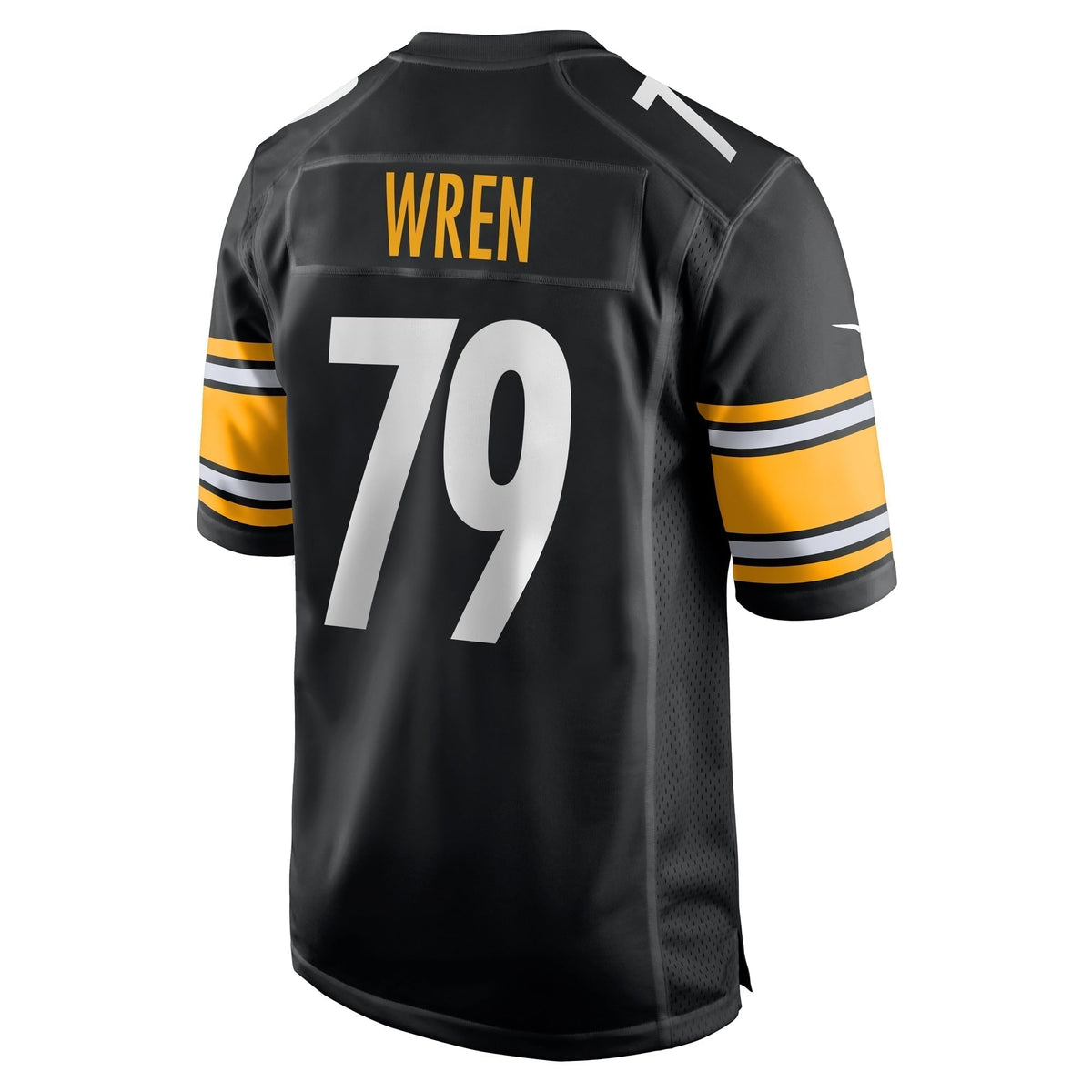 Renell Wren Pittsburgh Steelers Nike Game Jersey - Black