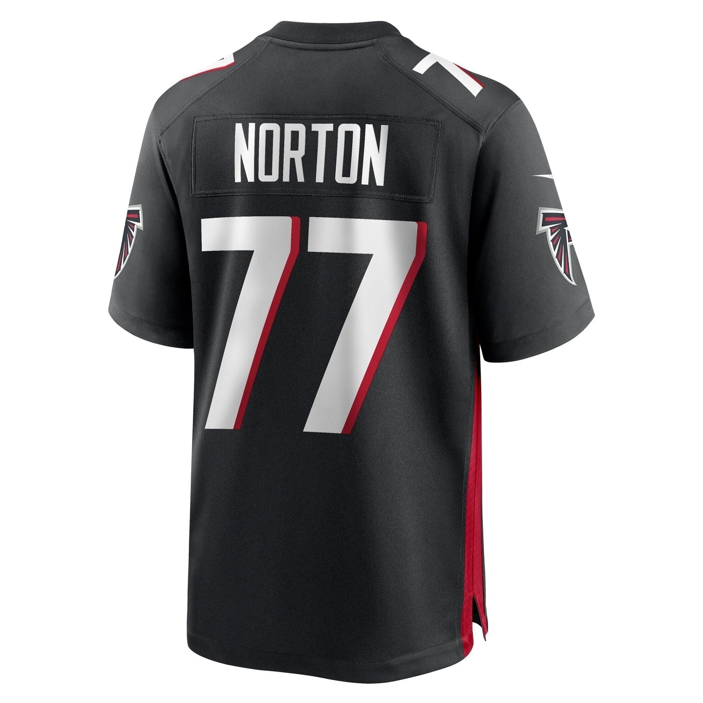 Storm Norton Atlanta Falcons Nike Game Jersey - Black
