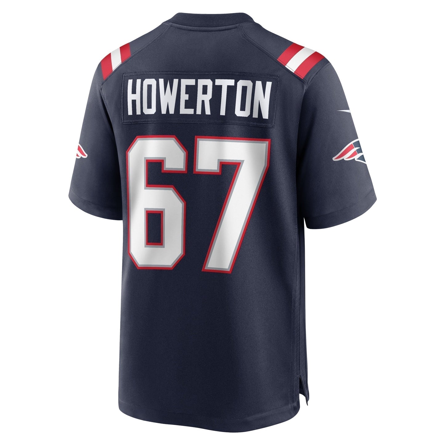 Hayden Howerton New England Patriots Nike Home Game Jersey - Navy