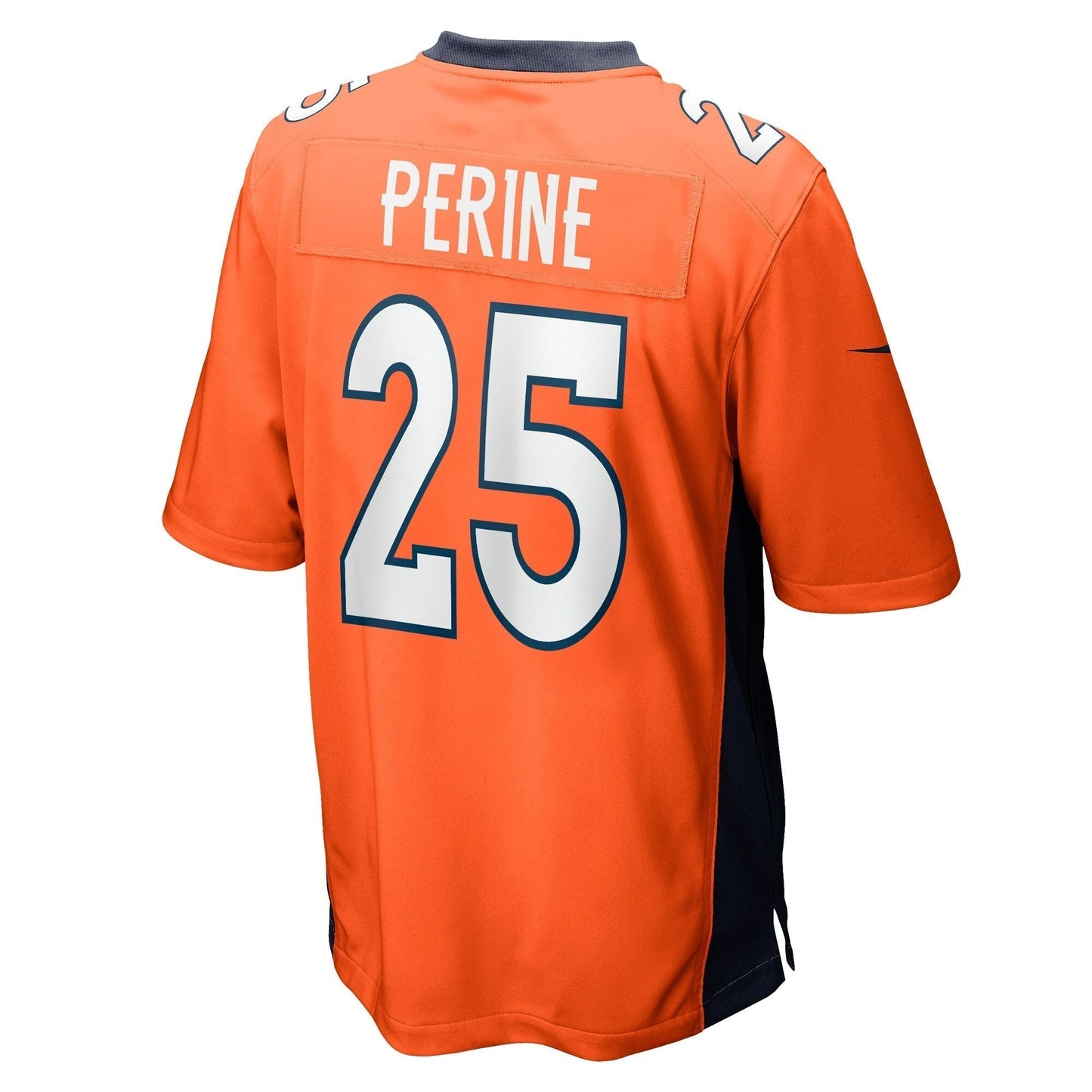 Samaje Perine Denver Broncos Nike Game Jersey - Orange