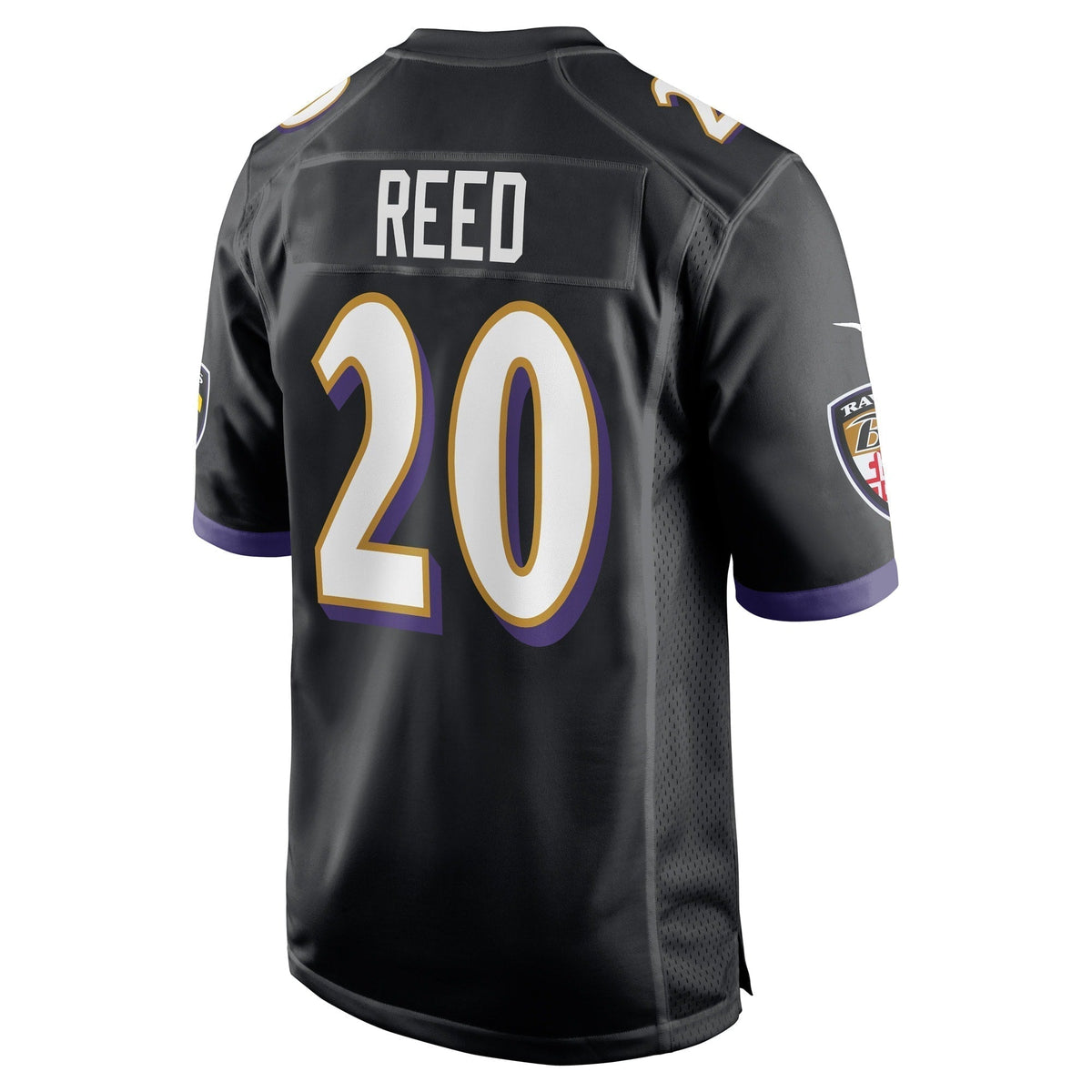 Ed Reed Baltimore Ravens Nike Retired Jersey - Black