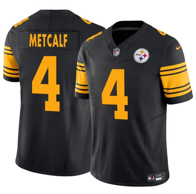 Pittsburgh Steelers DK Metcalf #4 Nike DK Metcalf 2025 Vapor F.U.S.E. Limited Jersey