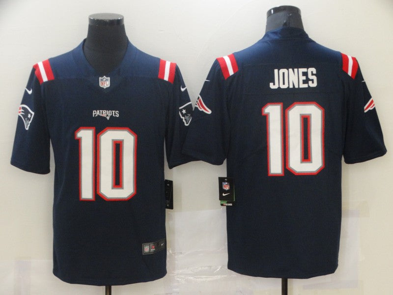 Men's New England Patriots Mac Jones #10 Navy Legend Jersey1