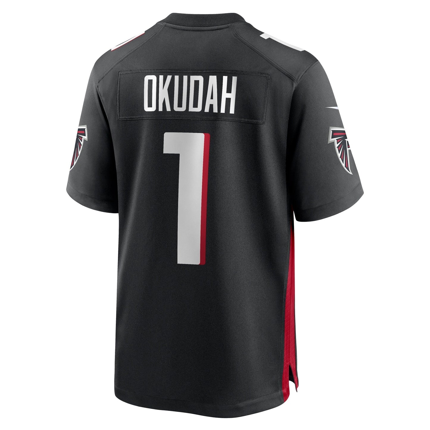 Jeff Okudah Atlanta Falcons Nike Game Jersey - Black