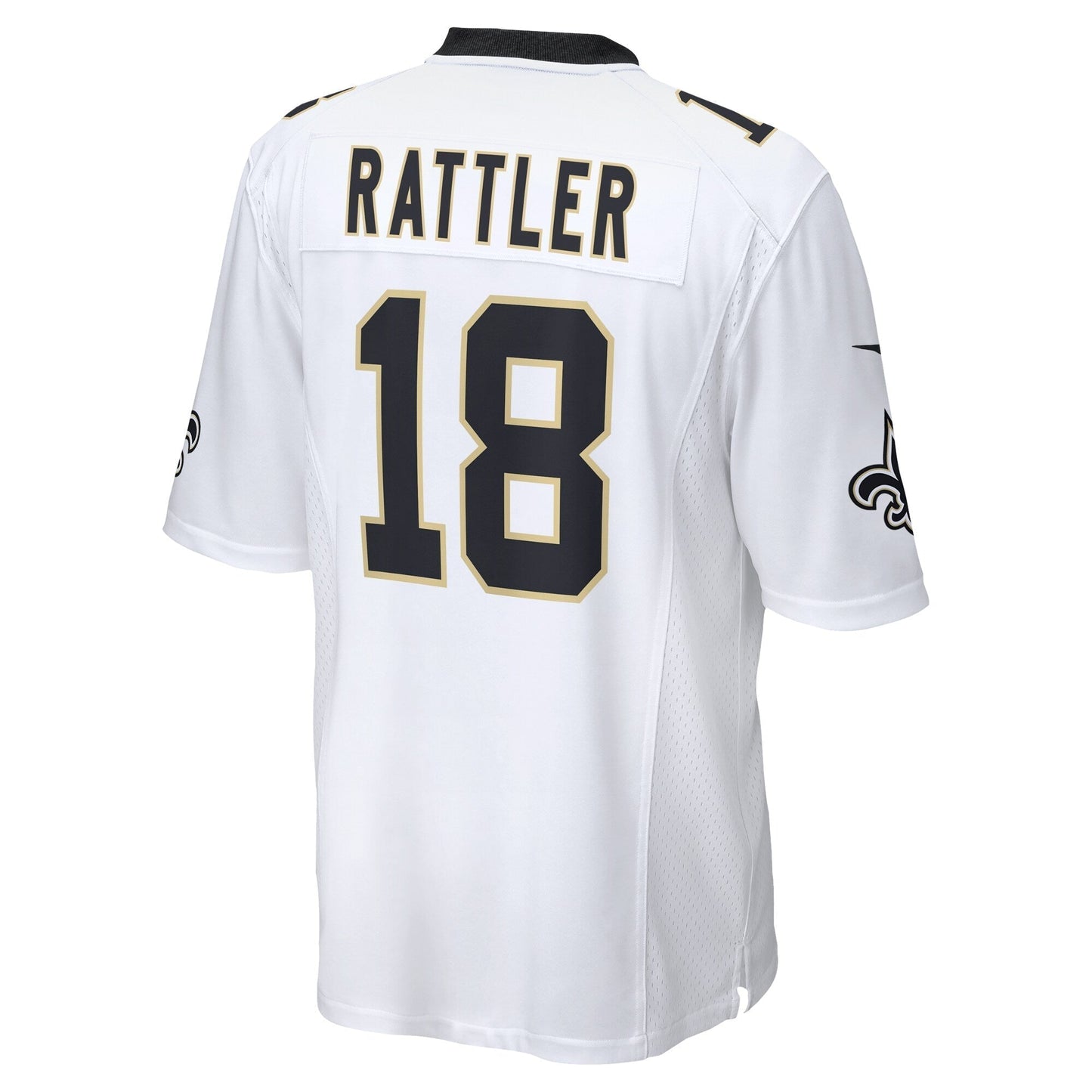Spencer Rattler New Orleans Saints Nike 2024 NFL Draft Game Jersey - White