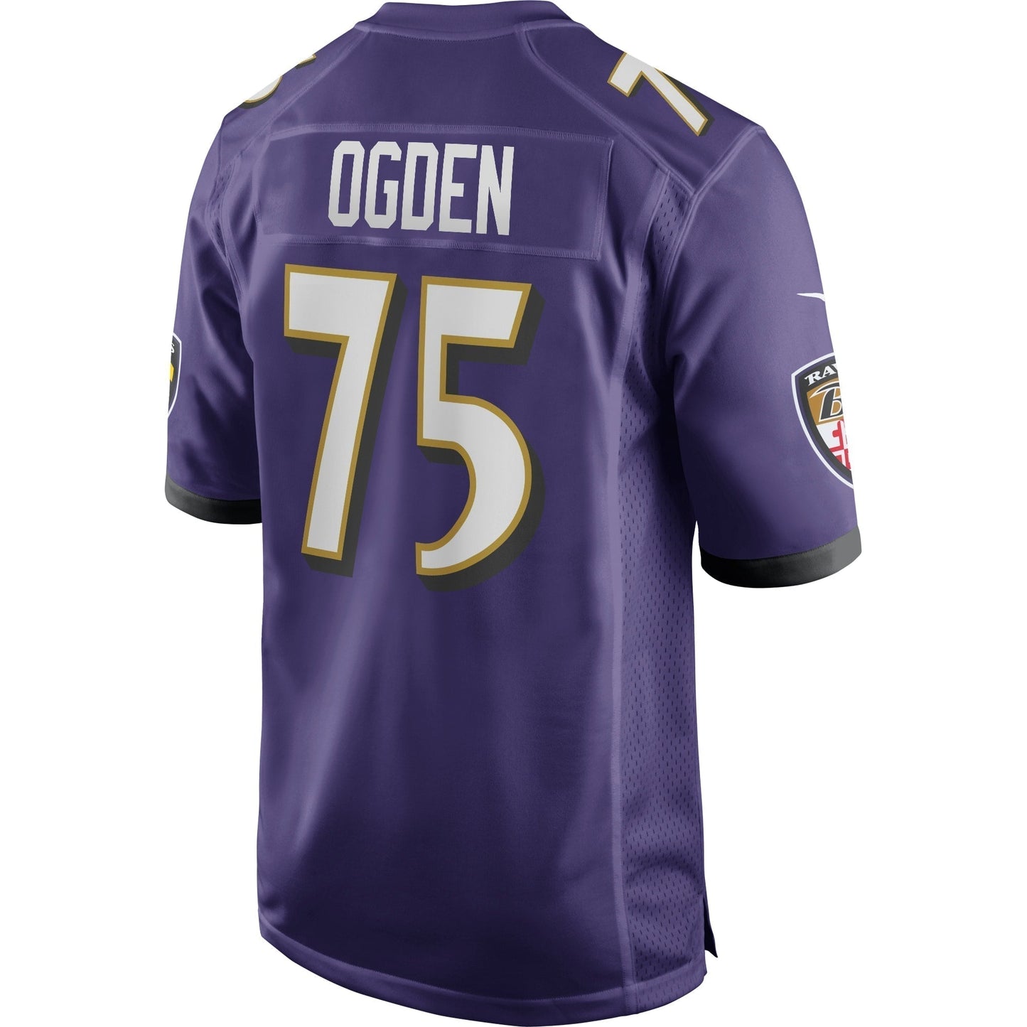 Jonathan Ogden Baltimore Ravens Nike Game Retired Jersey - Purple