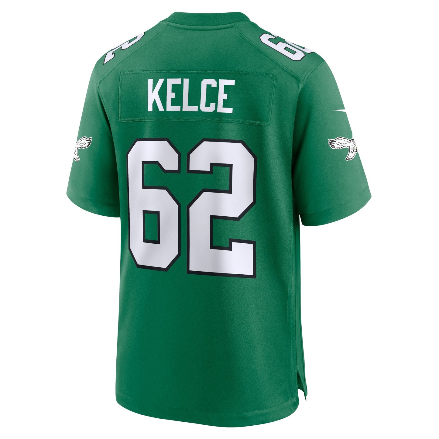 Jason Kelce Philadelphia Eagles Nike Alternate Game Jersey - Kelly Green