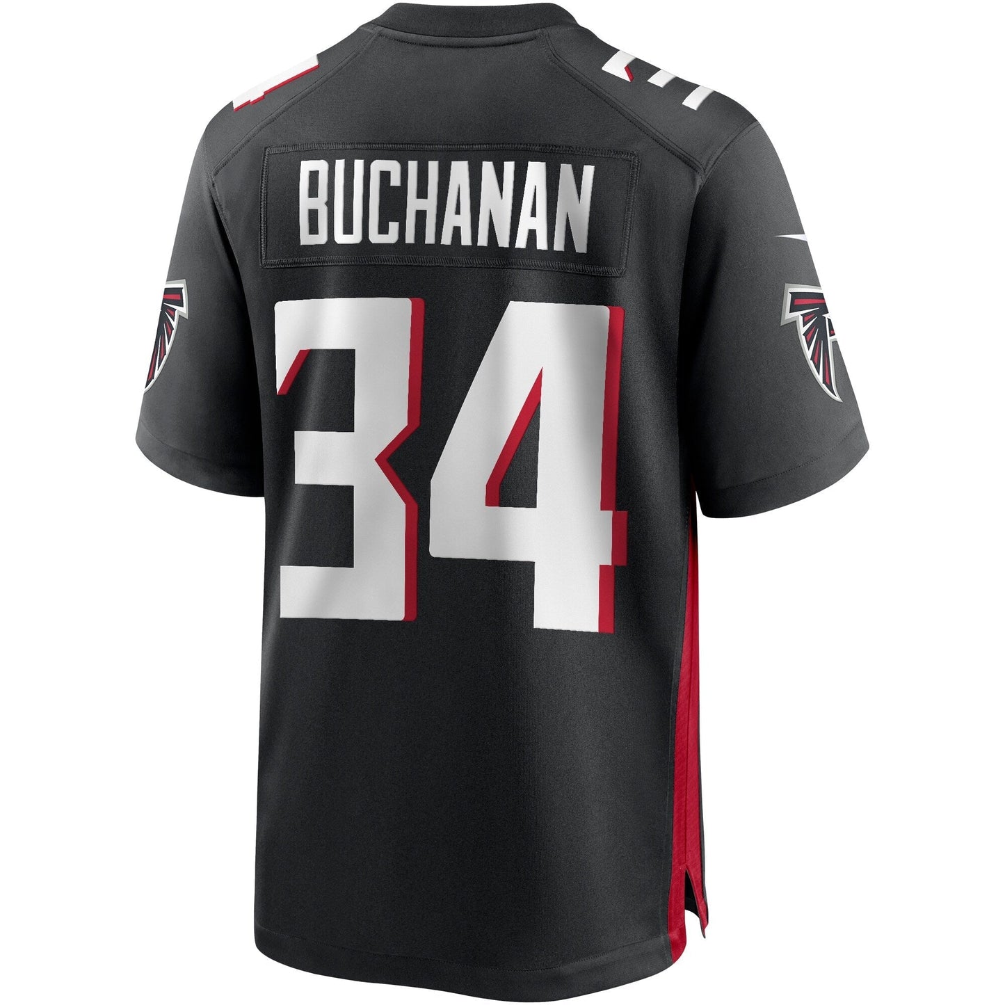 Ray Buchanan Atlanta Falcons Nike Game Retired Jersey - Black