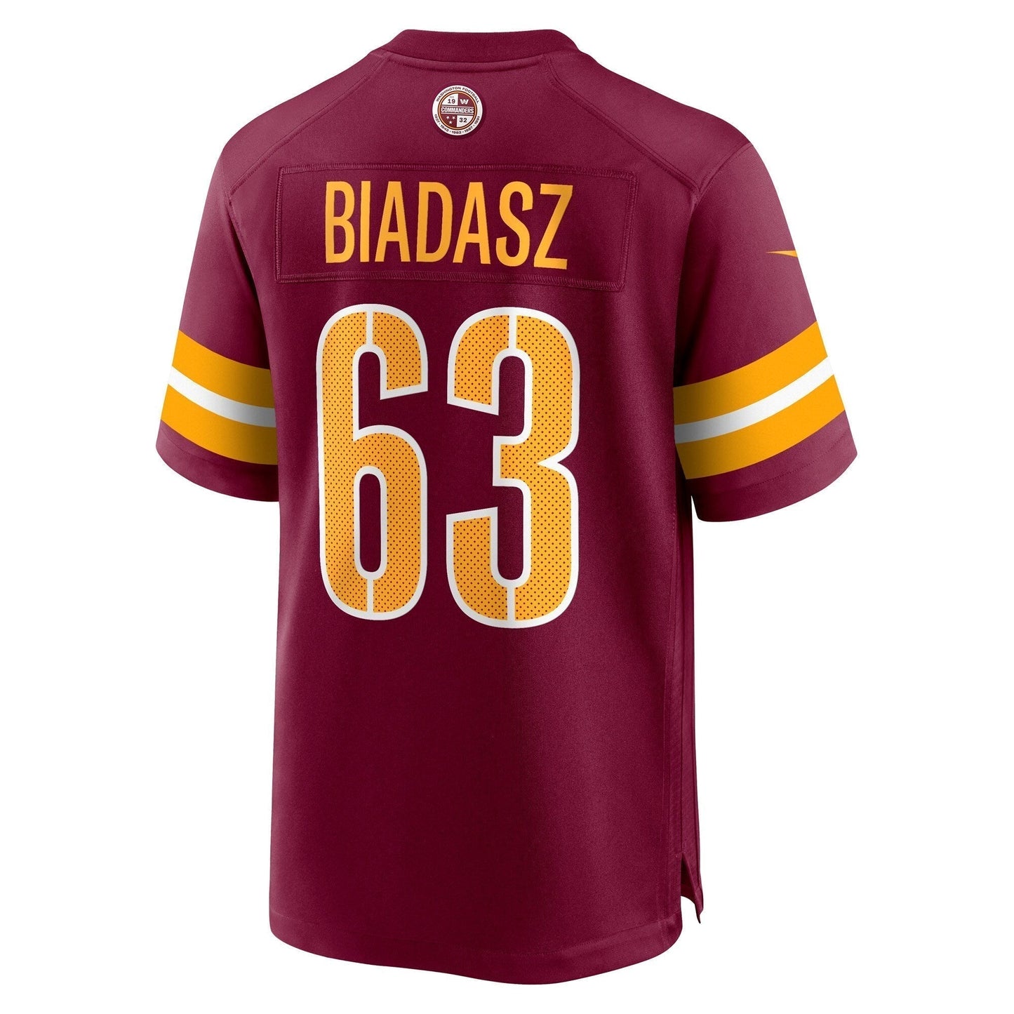 Tyler Biadasz Washington Commanders Nike Game Jersey - Burgundy