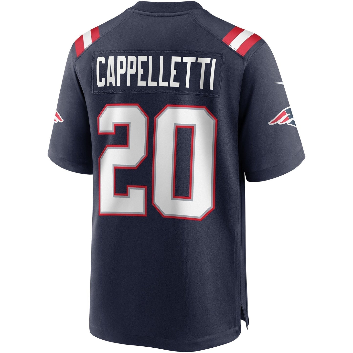 Gino Cappelletti New England Patriots Nike Game Retired Jersey - Navy