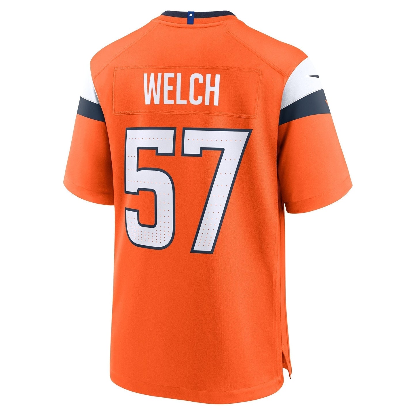 Kristian Welch Denver Broncos Nike Team Game Jersey - Orange