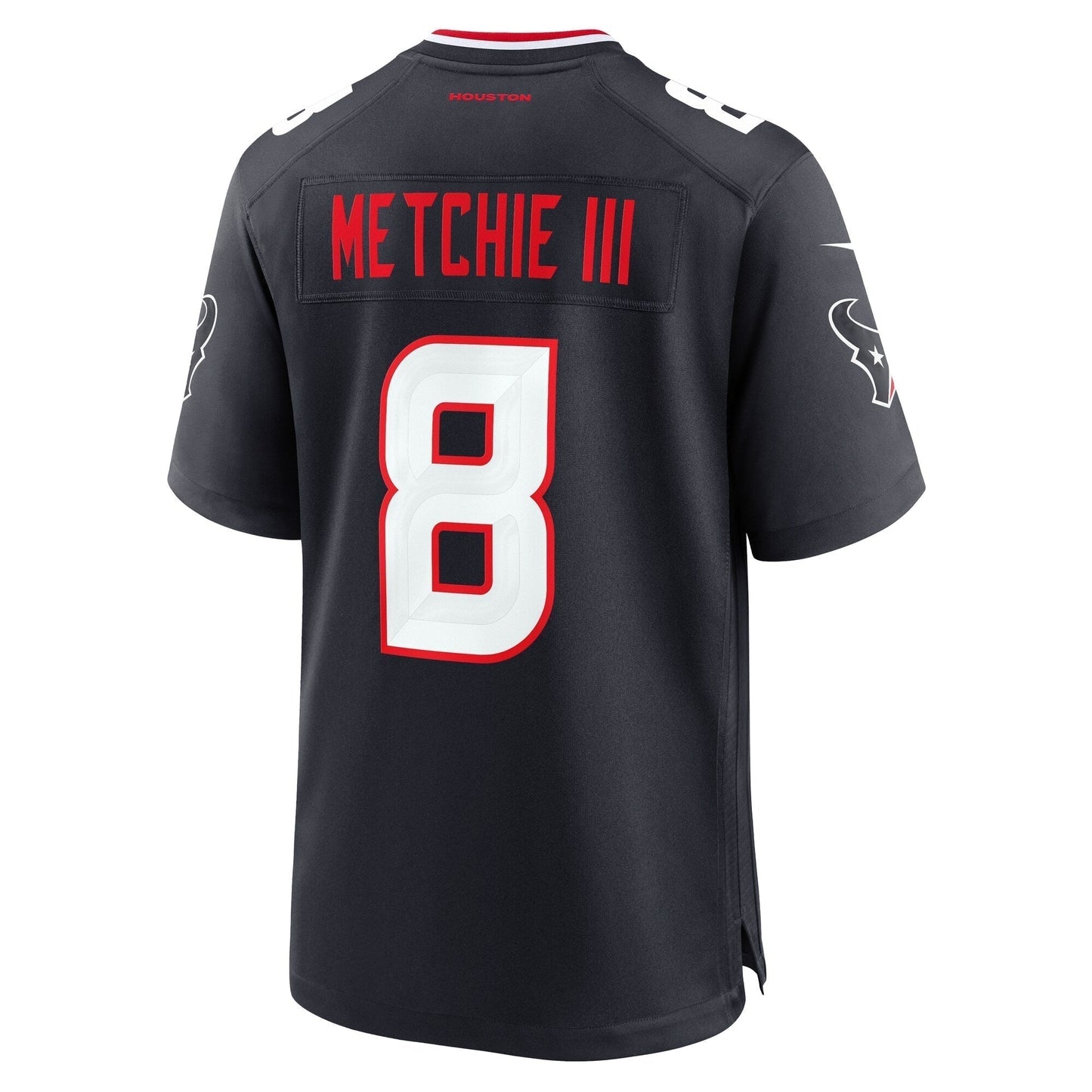 John Metchie III Houston Texans Nike Team Game Jersey - Navy