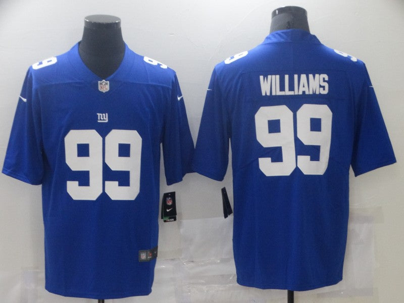 Men's New York Giants Leonard Williams #99 Blue Game Jersey1