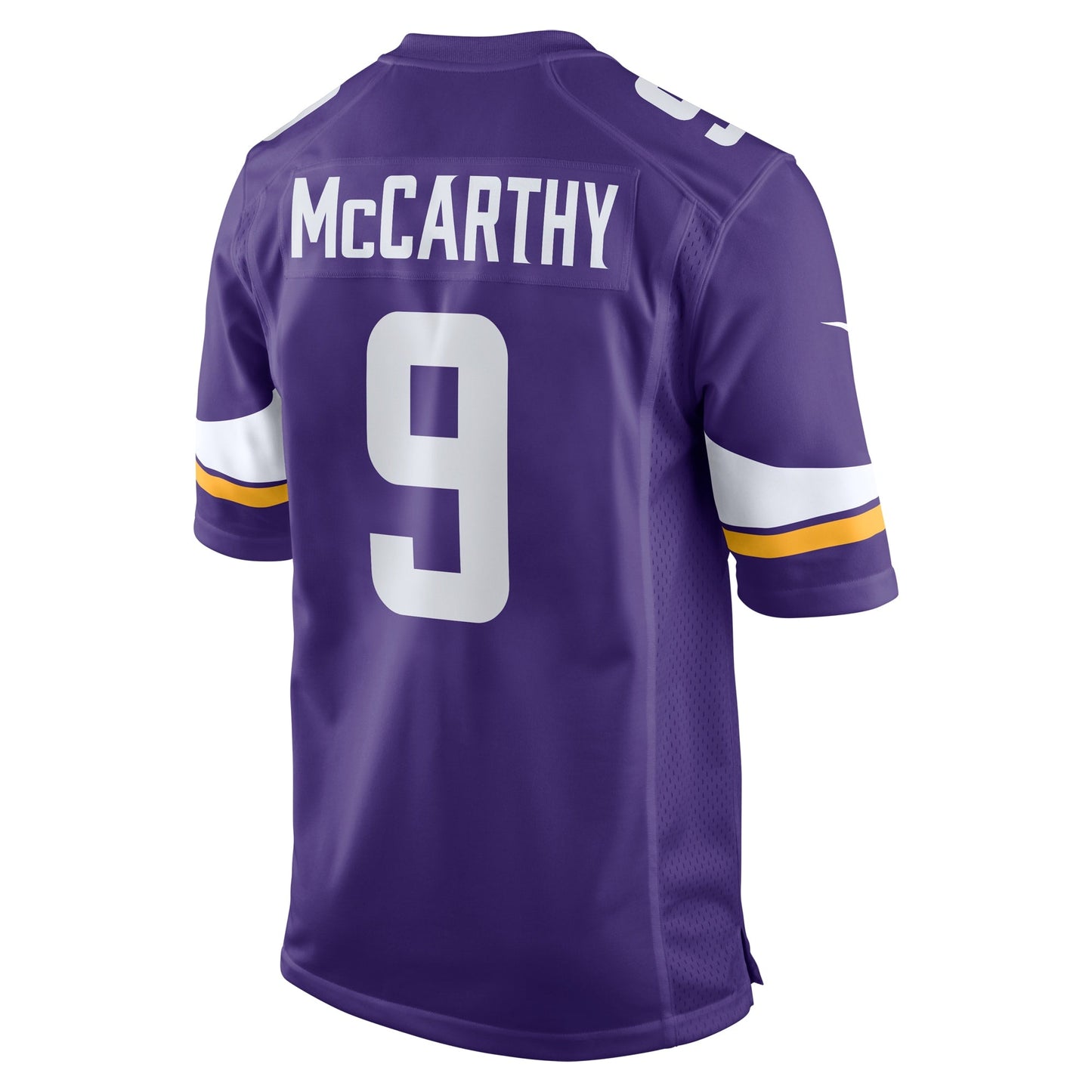 J.J. McCarthy Minnesota Vikings Nike Game Jersey - Purple