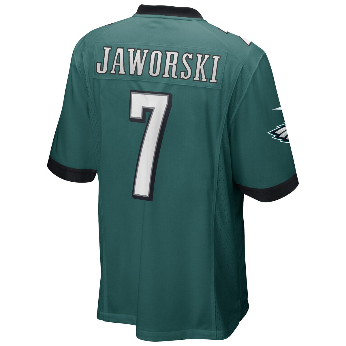 Ron Jaworski Philadelphia Eagles Nike Game Retired Jersey - Midnight Green