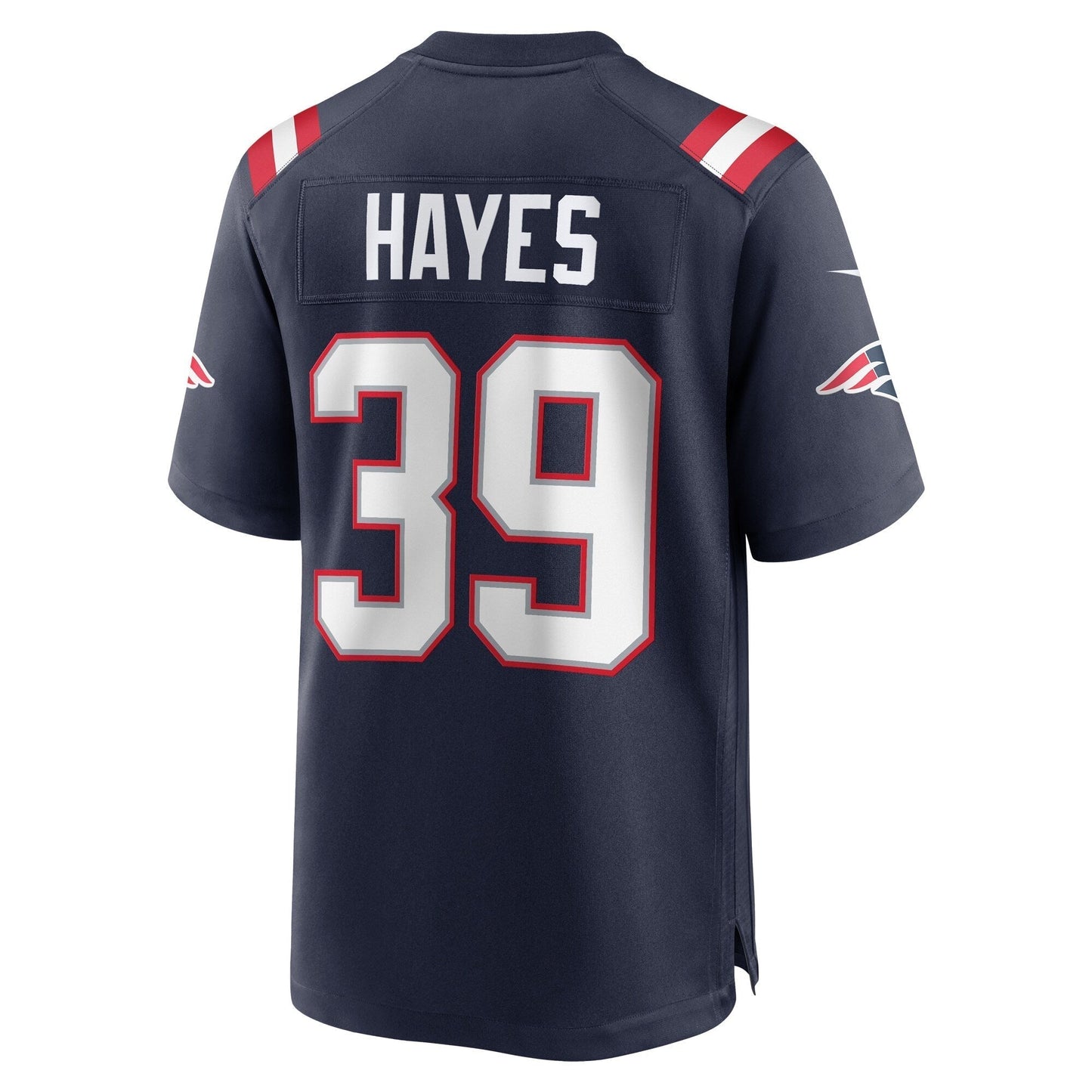 Tae Hayes New England Patriots Nike Home Game Jersey - Navy