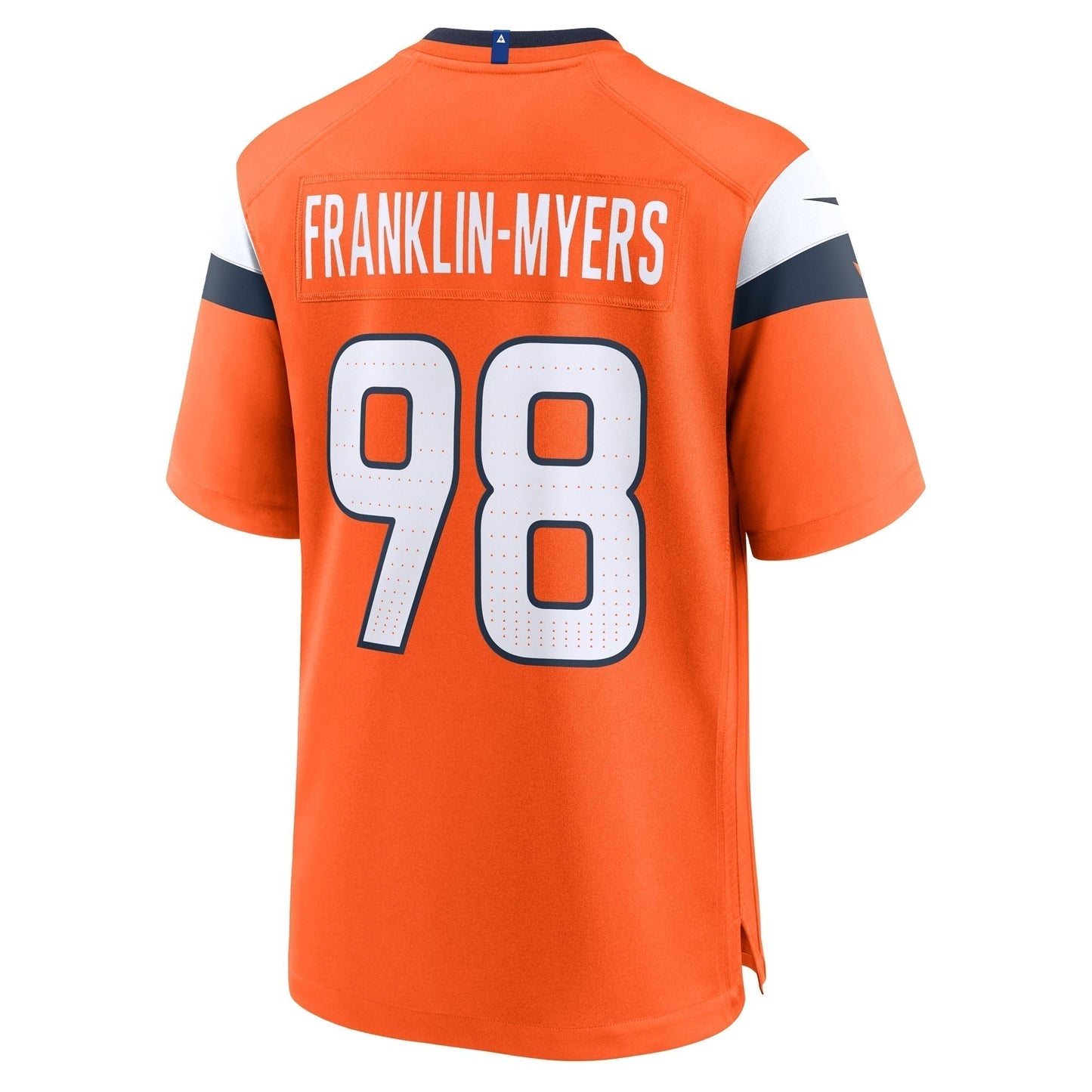 John Franklin-Myers Denver Broncos Nike Team Game Jersey - Orange
