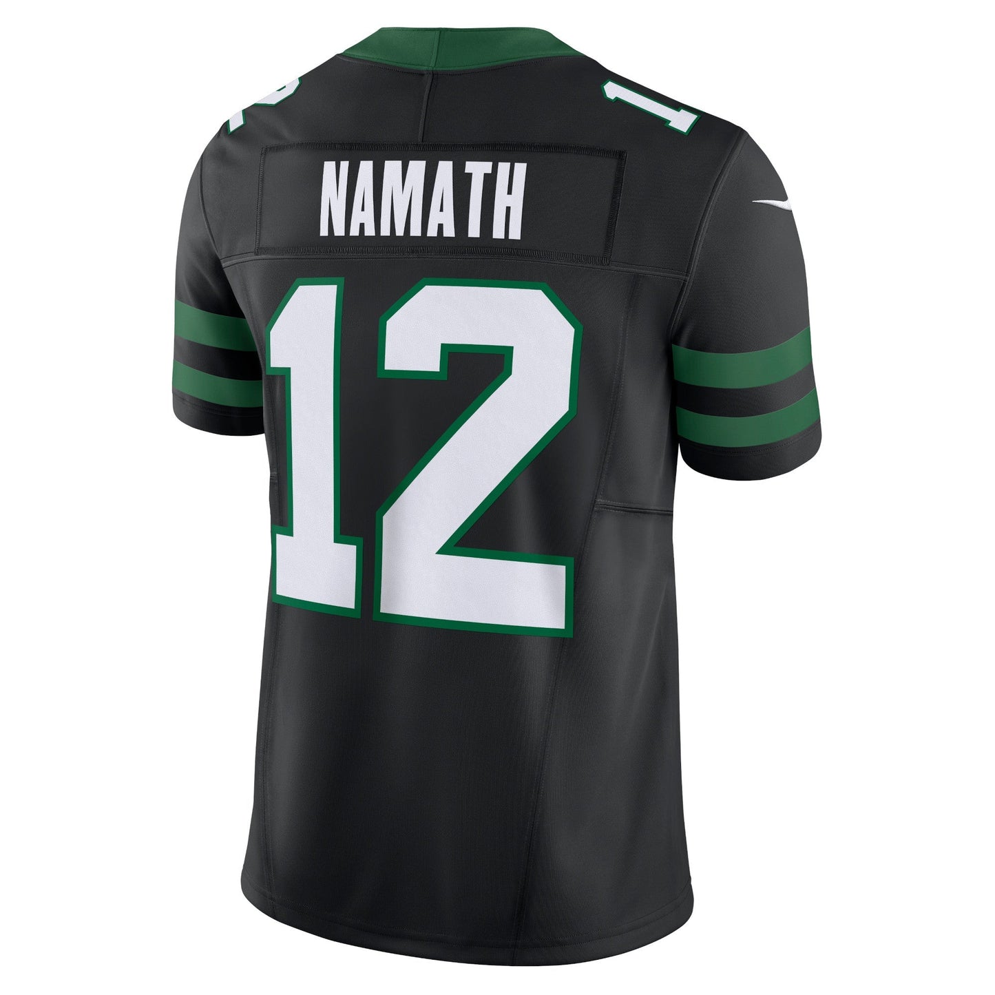 Joe Namath New York Jets Nike Alternate Vapor F.U.S.E. Limited Jersey - Legacy Black