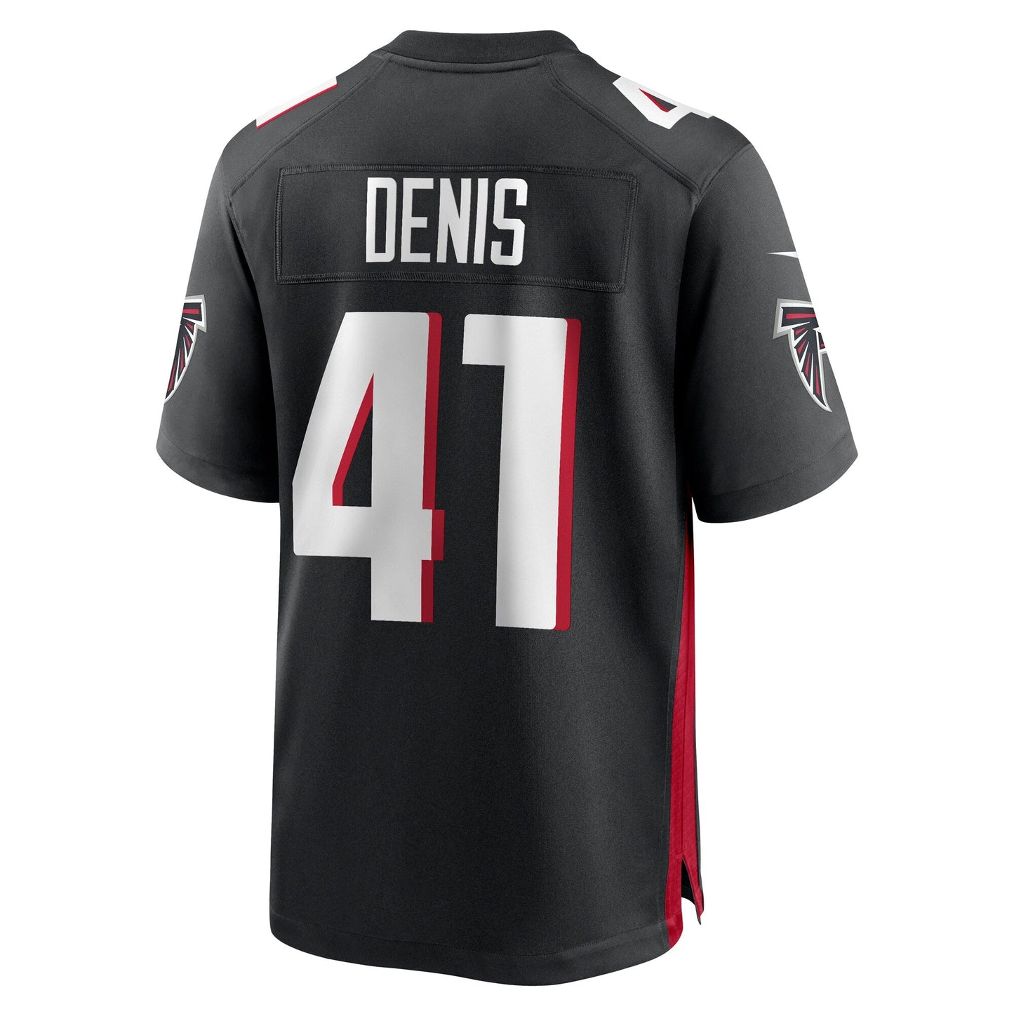 Lukas Denis Atlanta Falcons Nike Game Jersey - Black