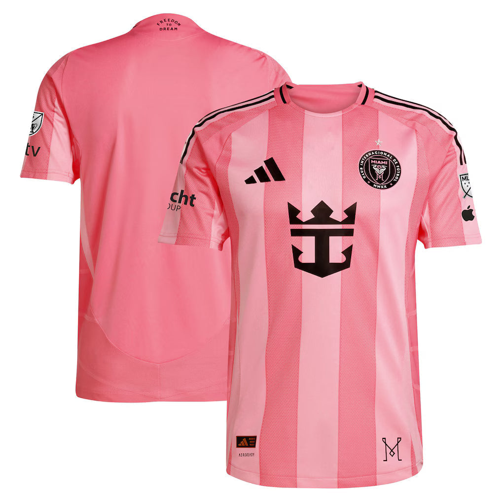 Inter Miami CF 2025 MLS Cup Champions Euforia On Field Jersey with Patch - Pink
