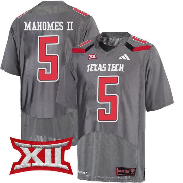Patrick Mahomes Texas Tech Red Raiders Jersey – Grey