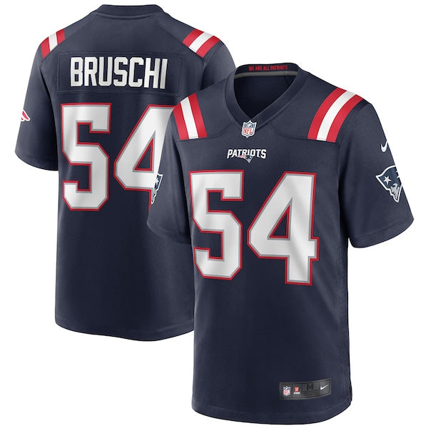 Tedy Bruschi New England Patriots Jersey - Navy