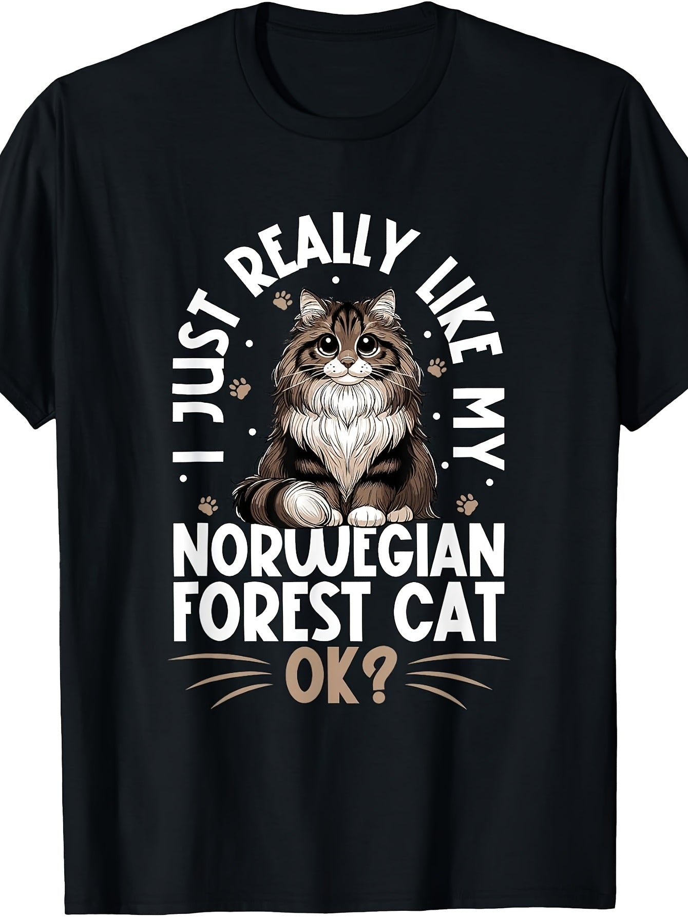 I Really Like My Norwegian Forest Cat T-Shirt