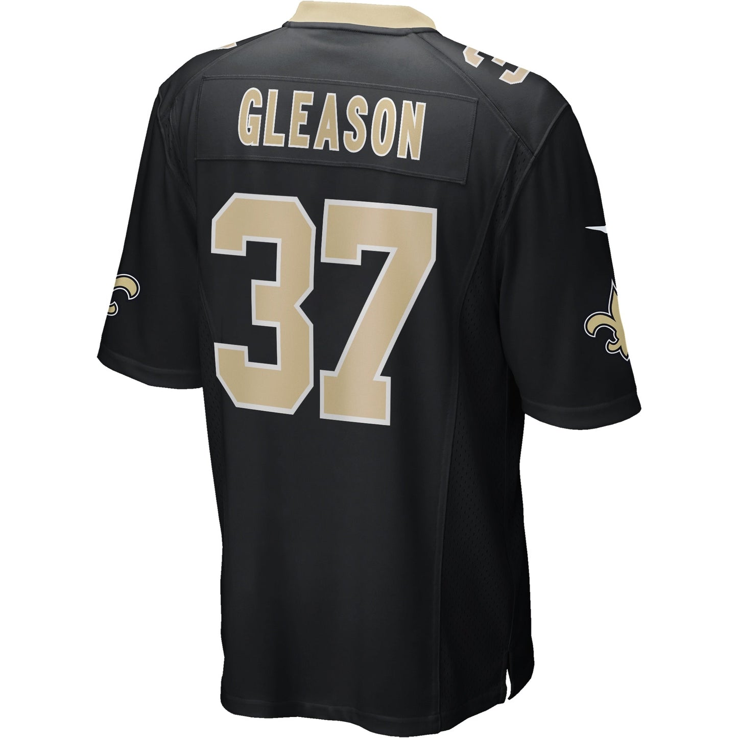 Steve Gleason New Orleans Saints Nike Game Retired   Jersey - Black