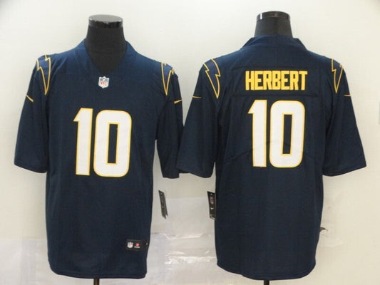 Men's San Diego Chargers Justin Herbert Jersey-Dark blue
