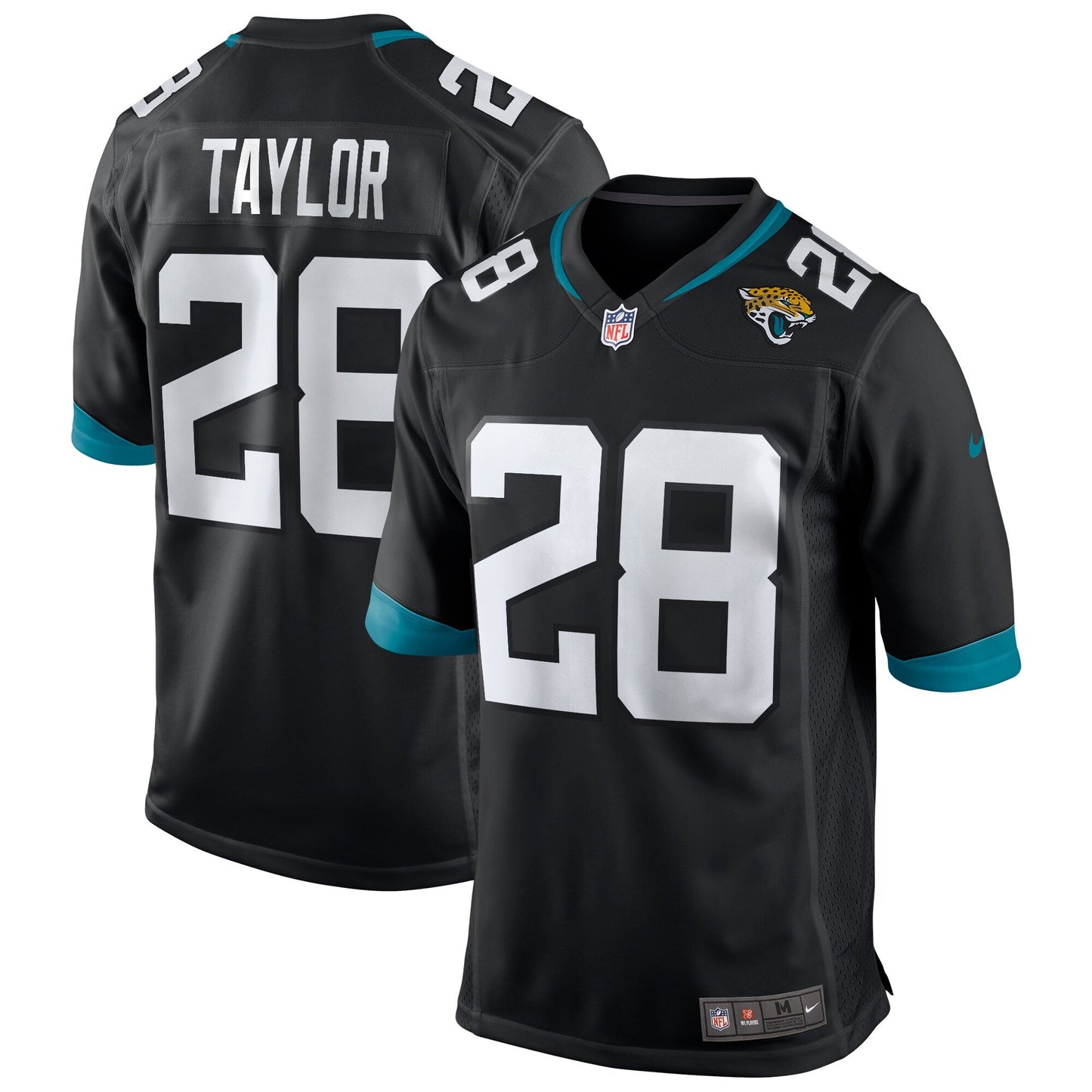 Fred Taylor Jacksonville Jaguars Nike Game Retired   Jersey - Black