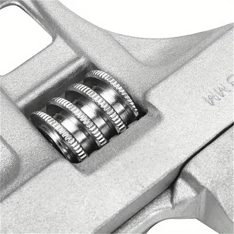 "Adjustable Wrench - Heavy-Duty Chrome Vanadium Steel"