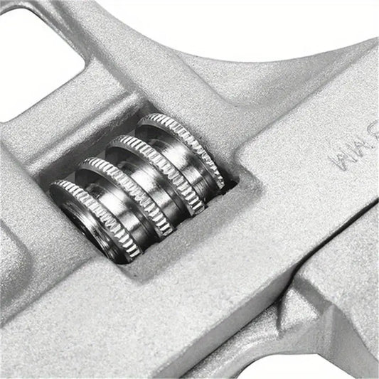 "Adjustable Wrench - Heavy-Duty Chrome Vanadium Steel"